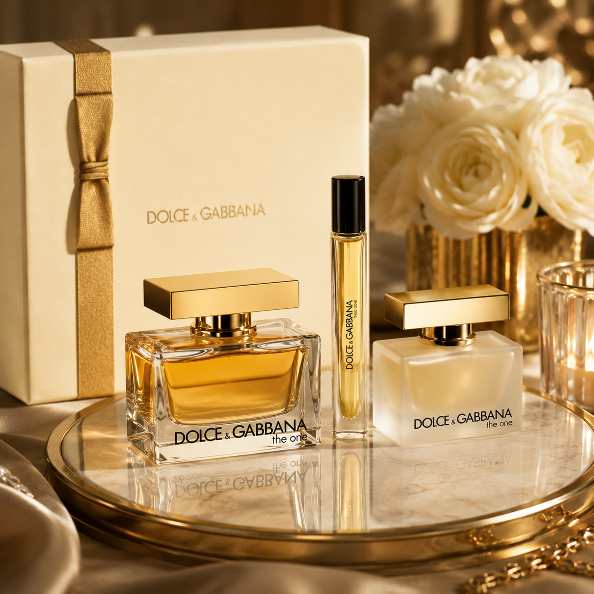 Dolce & Gabbana The One 3-Piece Gift Set for Women (with Hair Mist)