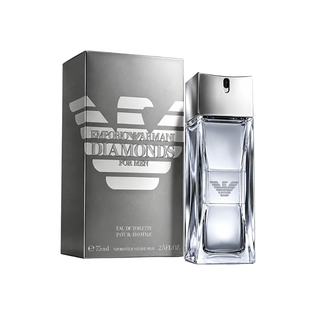Emporio Armani Diamonds Eau de Toilette for Men 2.5 Ounce