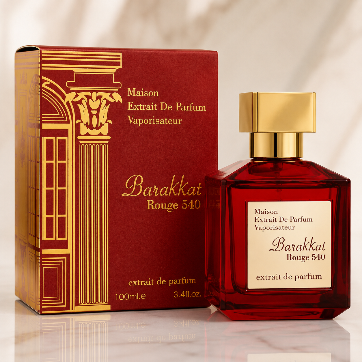 Fragrance World Barakkat Rough 540 Extrait de Parfum for Women 3.4 Ounce