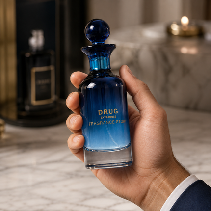 Fragrance Story Drug Extradose Eau De Parfum Spray For Men 3.4 Ounce