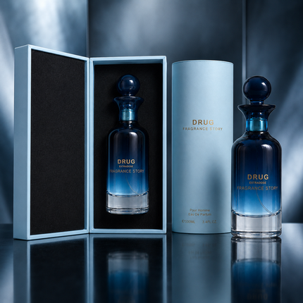 Fragrance Story Drug Extradose Eau De Parfum Spray For Men 3.4 Ounce