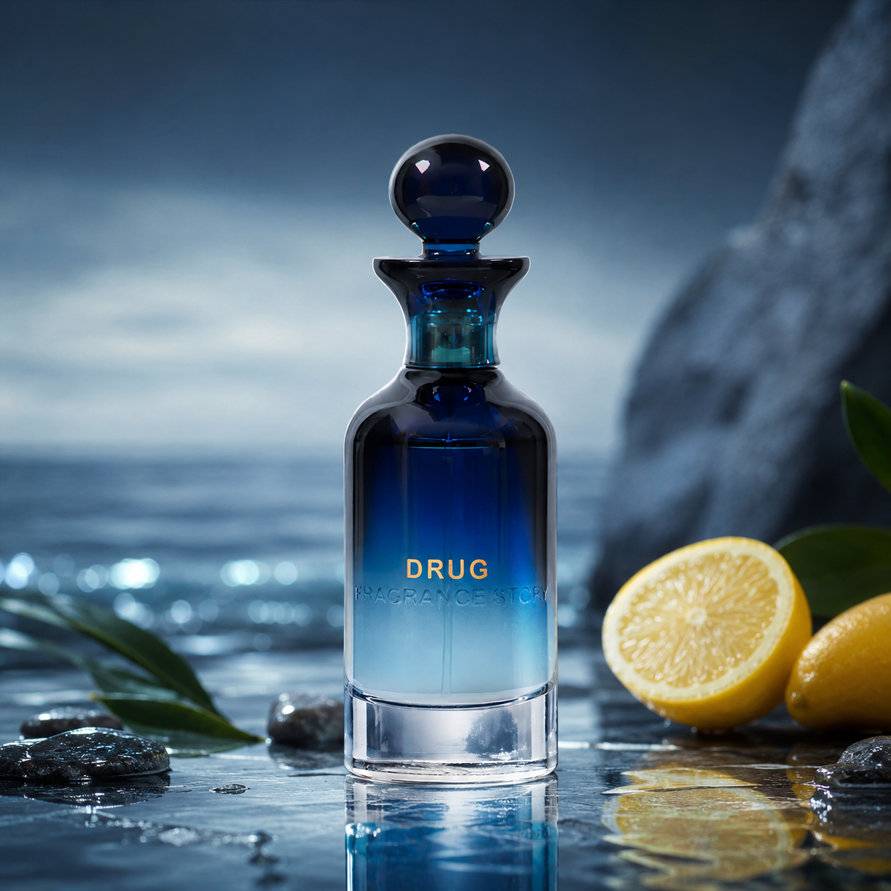 Fragrance Story Drug Extrait De Parfum Spray for Men 3.4 oz