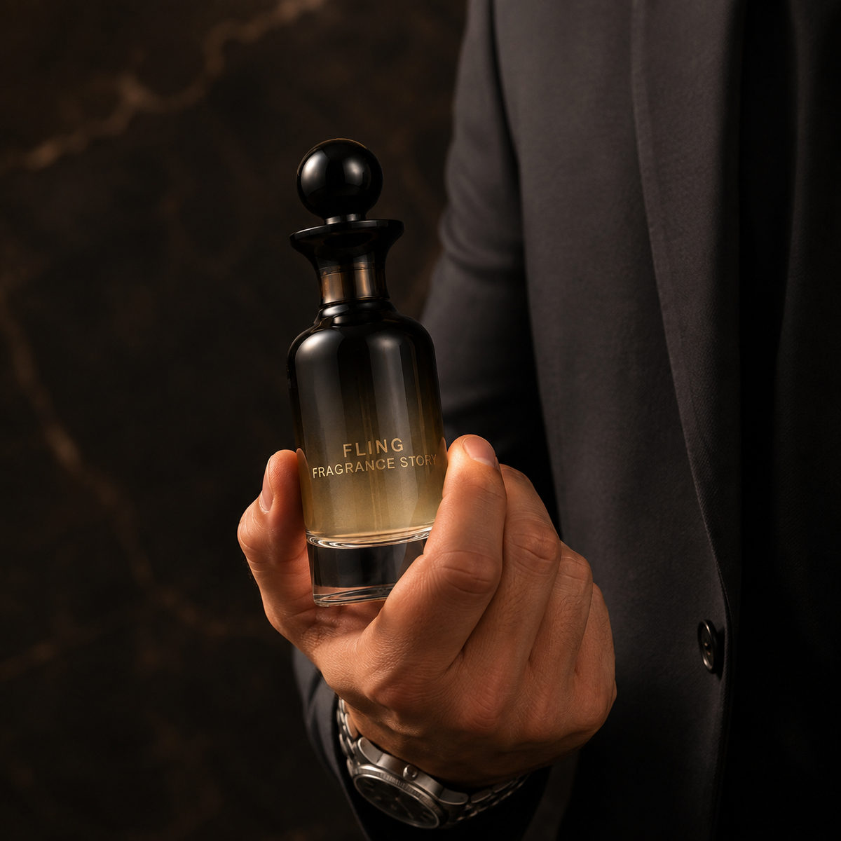 Fragrance Story Fling Eau de Parfum Spray For Men 3.4 Ounce