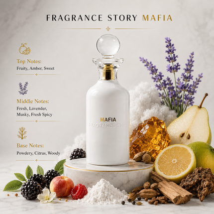 Fragrance Story Mafia Eau De Parfum Spray For Men 3.4 Ounce