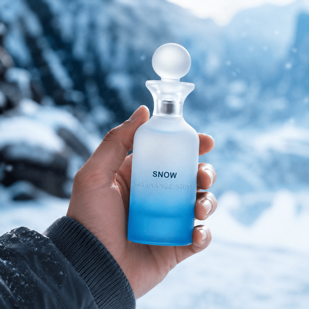 Fragrance Story Snow Eau De Parfum Spray For Men 3.4 Ounce
