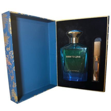 Fragrance Story Born To Love Extrait De Parfum Spray For Men 3.4 Ounce
