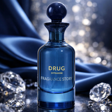Fragrance Story Drug Extradose Eau De Parfum Spray For Men 3.4 Ounce