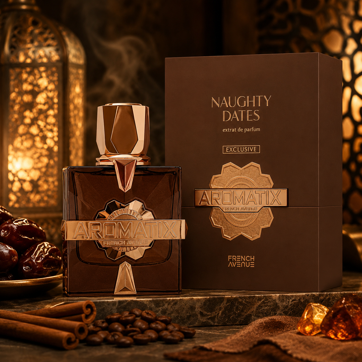 French Avenue Aromatix Naughty Dates Eau De Parfum Spray for Unisex, 3.4 Ounce