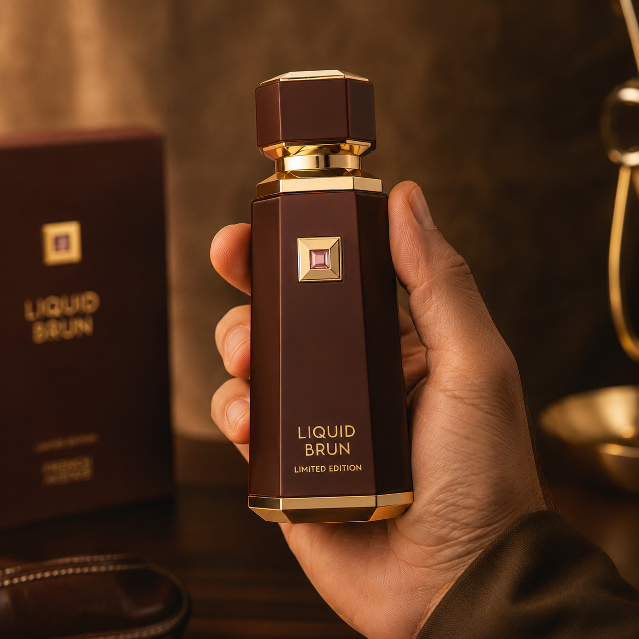 French Avenue Liquid Brun Limited Edition Extrait De Parfum Spray for Men, 150 ML