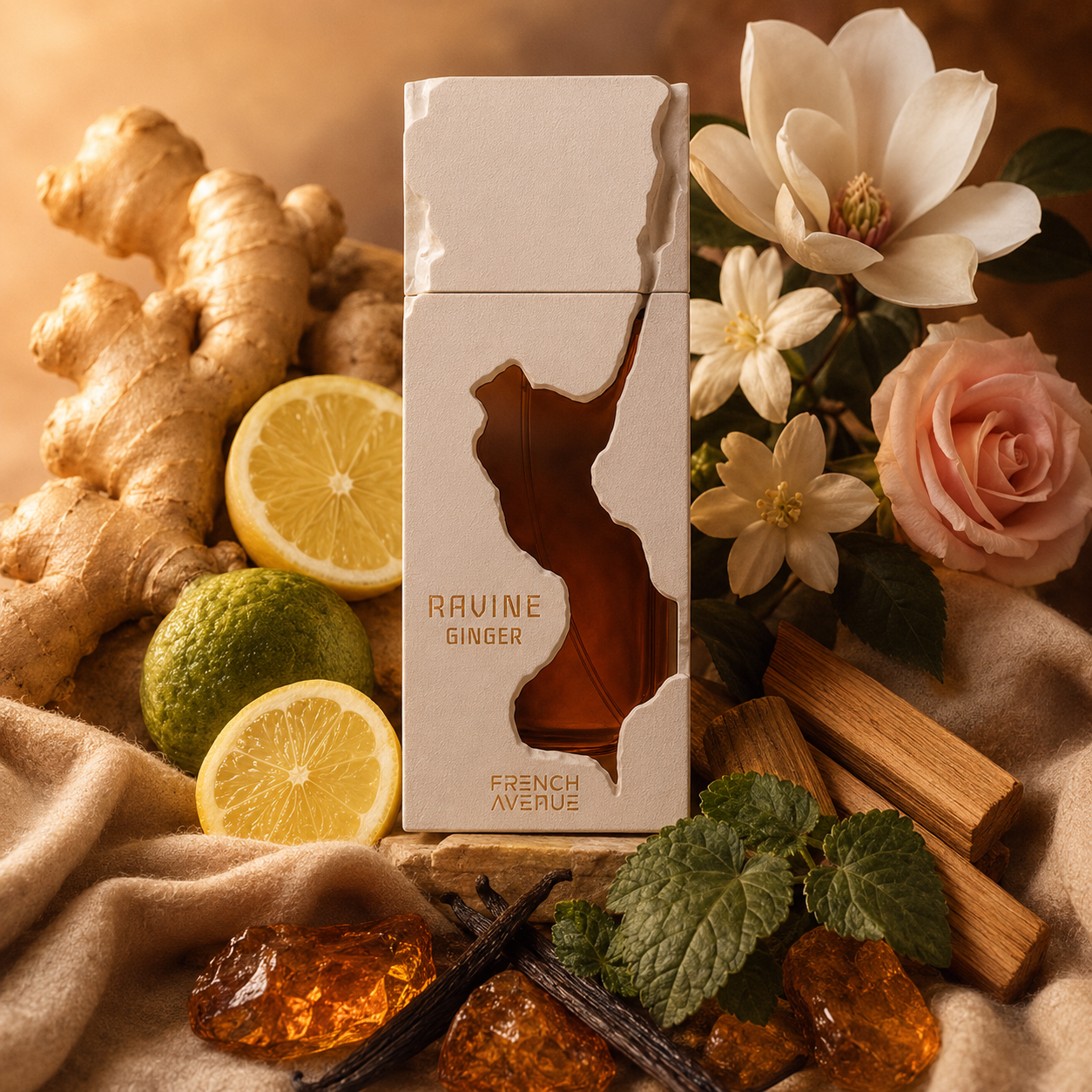 French Avenue Ravine Ginger Eau de Parfum Spray for Unisex 3.4 Ounce