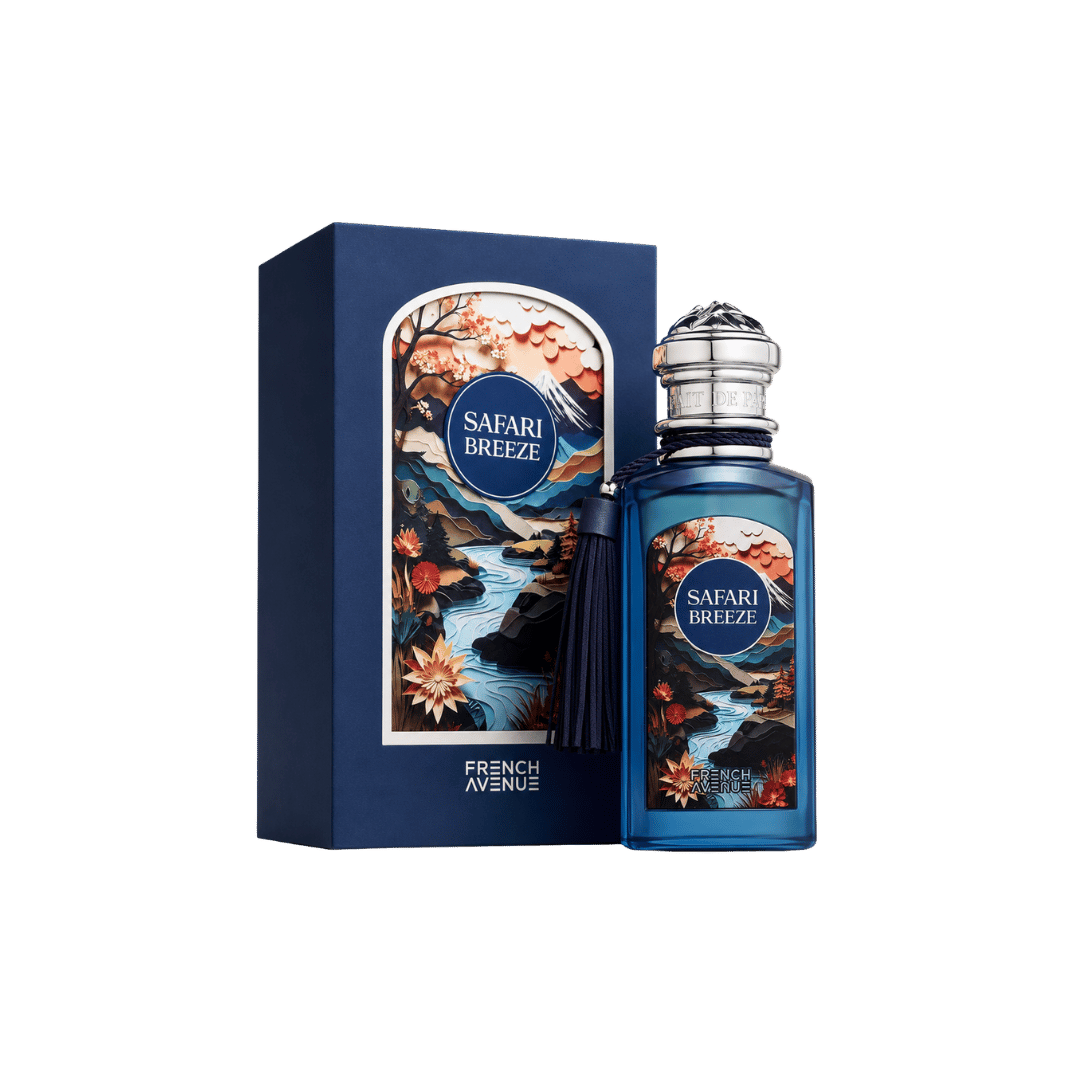 French Avenue Safari Breeze Eau De Parfum Spray for Unisex, 3.4 Ounce