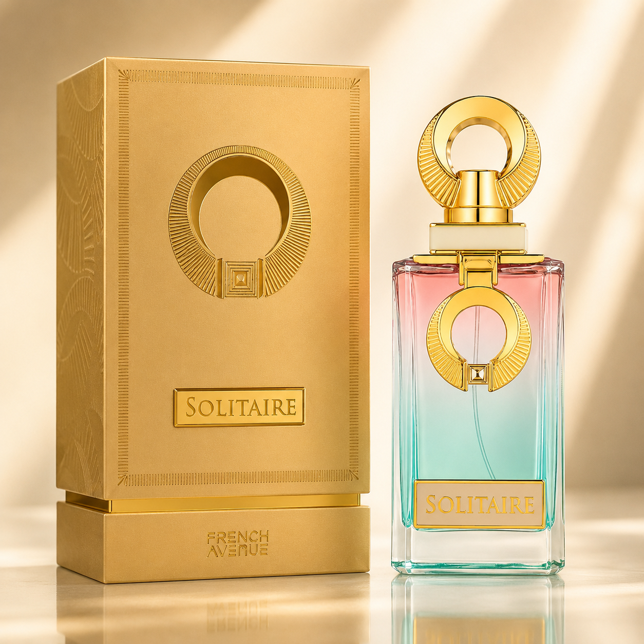 French Avenue Solitaire Eau de Parfum Spray for Unisex, 3.4 Ounce