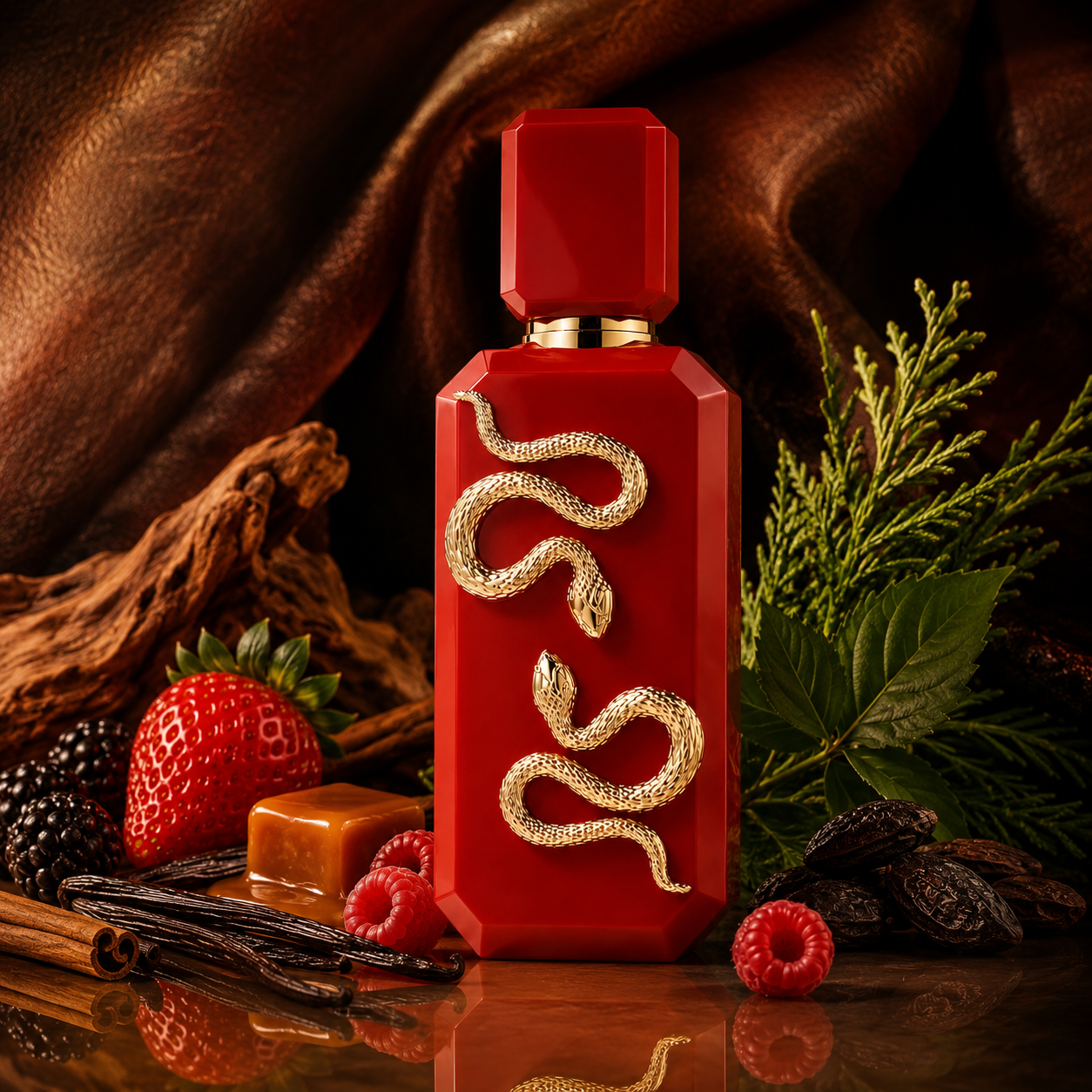 French Avenue Veneno Scarlet Eau De Parfum Spray for Unisex, 3.4 Ounce
