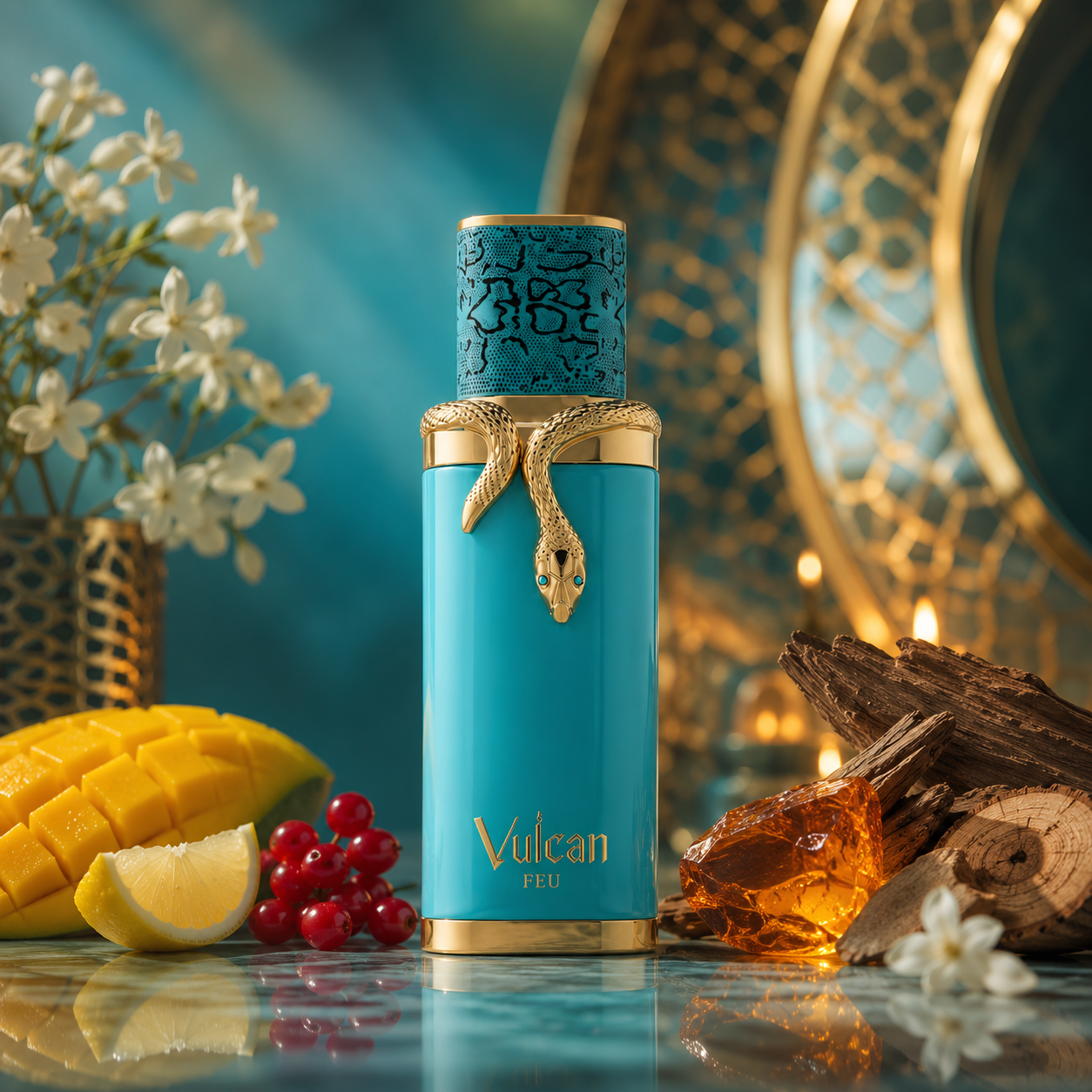 French Avenue Vulcan Feu Eau De Parfum Spray for Unisex, 3.4 Ounce