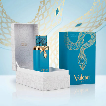 French Avenue Vulcan Feu Eau De Parfum Spray for Unisex, 3.4 Ounce