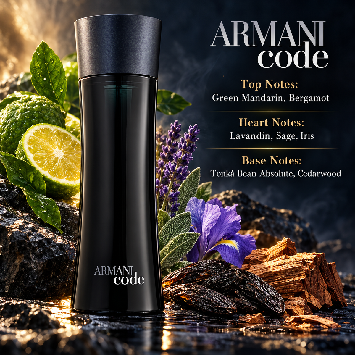Giorgio Armani Armani Code Eau de Toilette for Men 4.2 Ounce