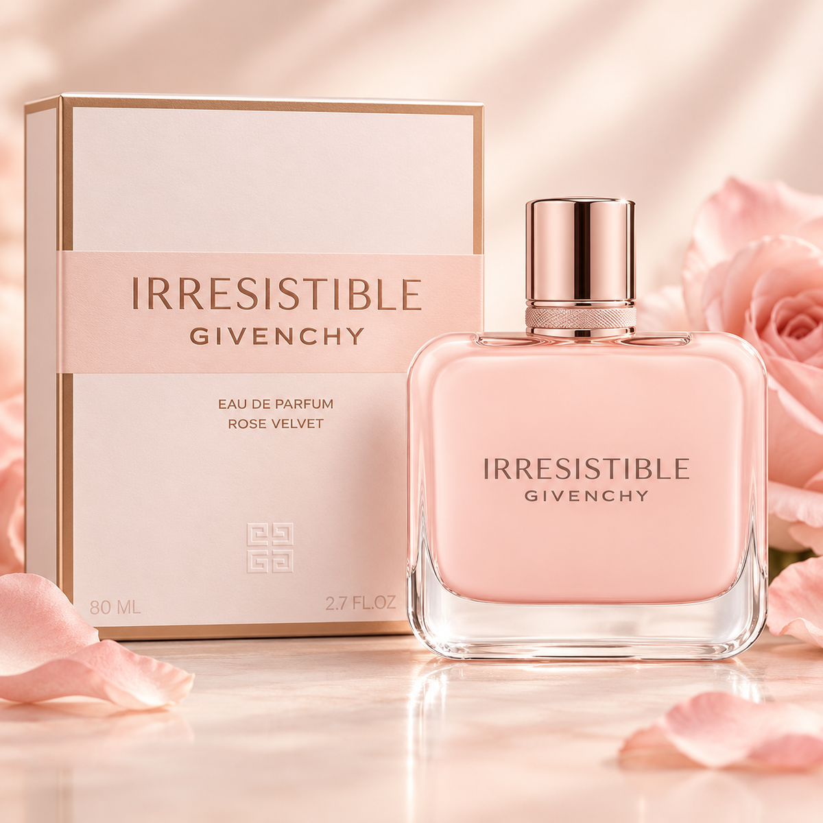 Givenchy Irresistible Rose Velvet Eau de Parfum for Women 2.7 Ounce