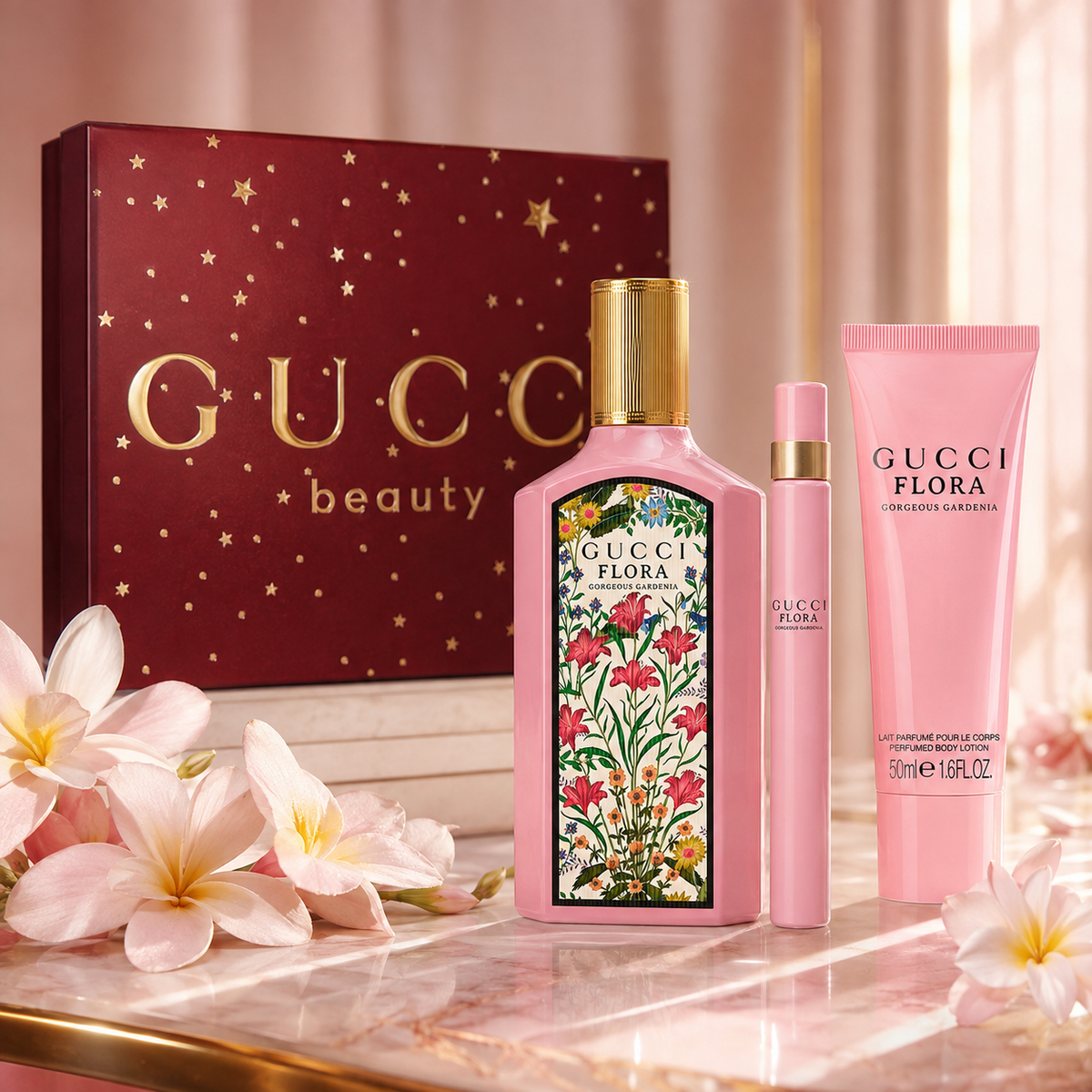 Gucci Flora Gorgeous Gardenia 3-Piece Gift Set for Women