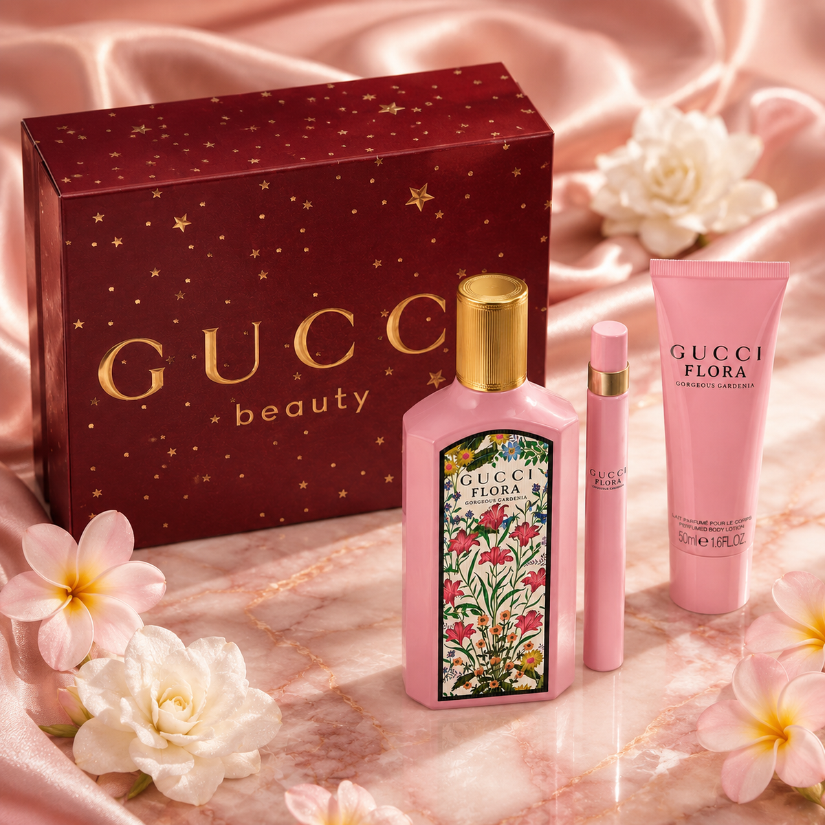Gucci Flora Gorgeous Gardenia 3-Piece Gift Set for Women