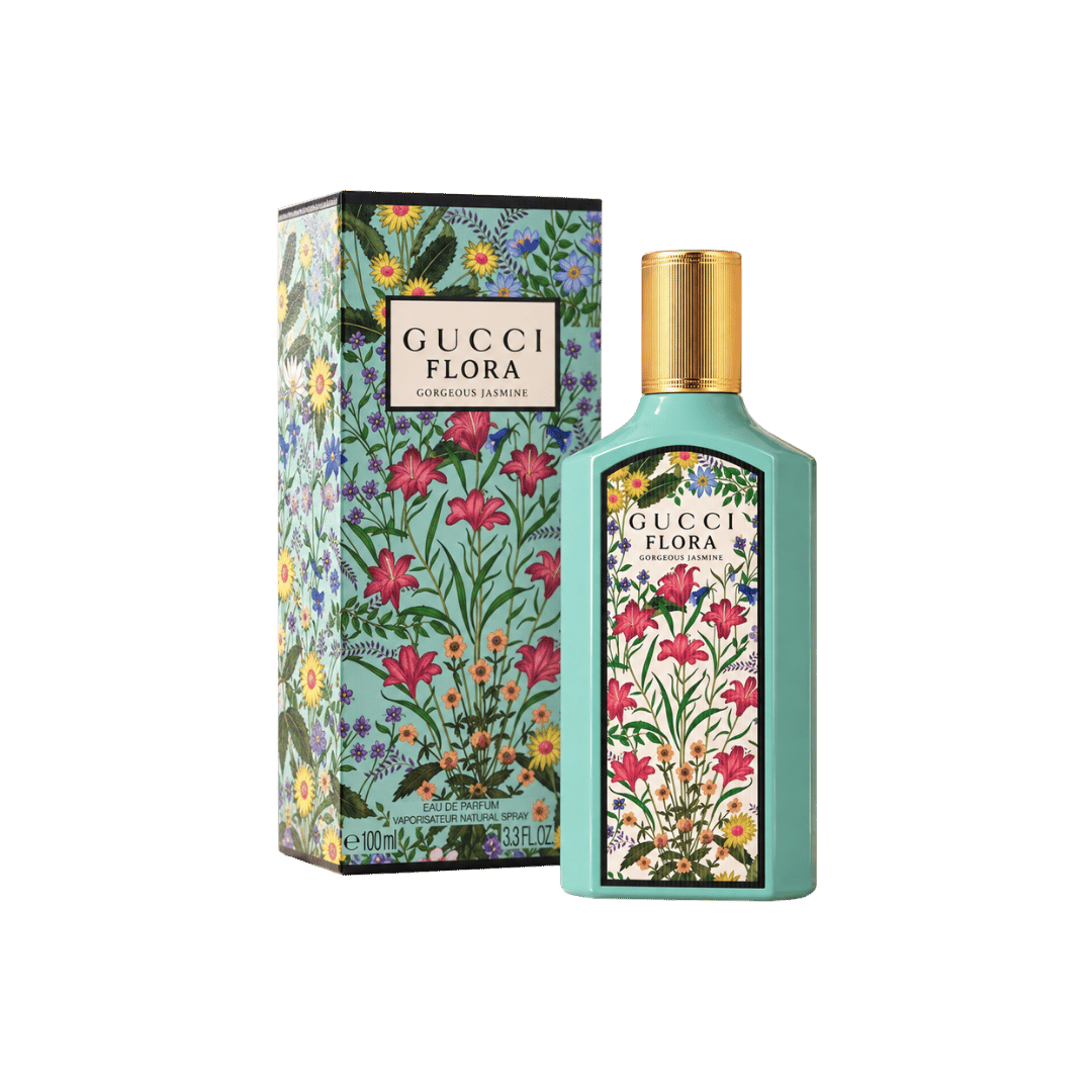 Gucci Flora Gorgeous Jasmine Eau de Parfum for Women, 3.4 Ounce
