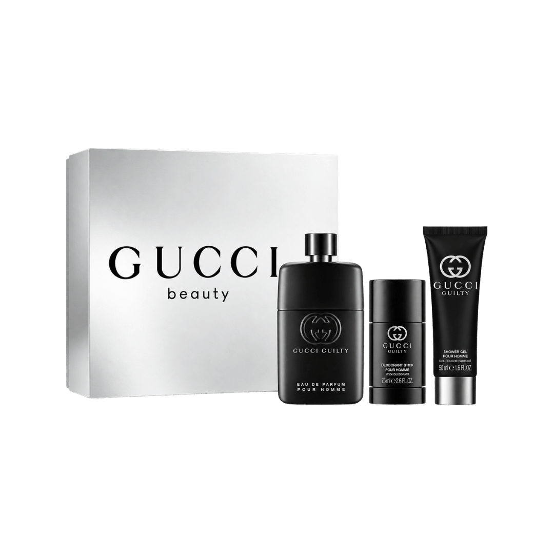 Gucci Guilty Eau de Parfum 3-Piece Gift Set for Men