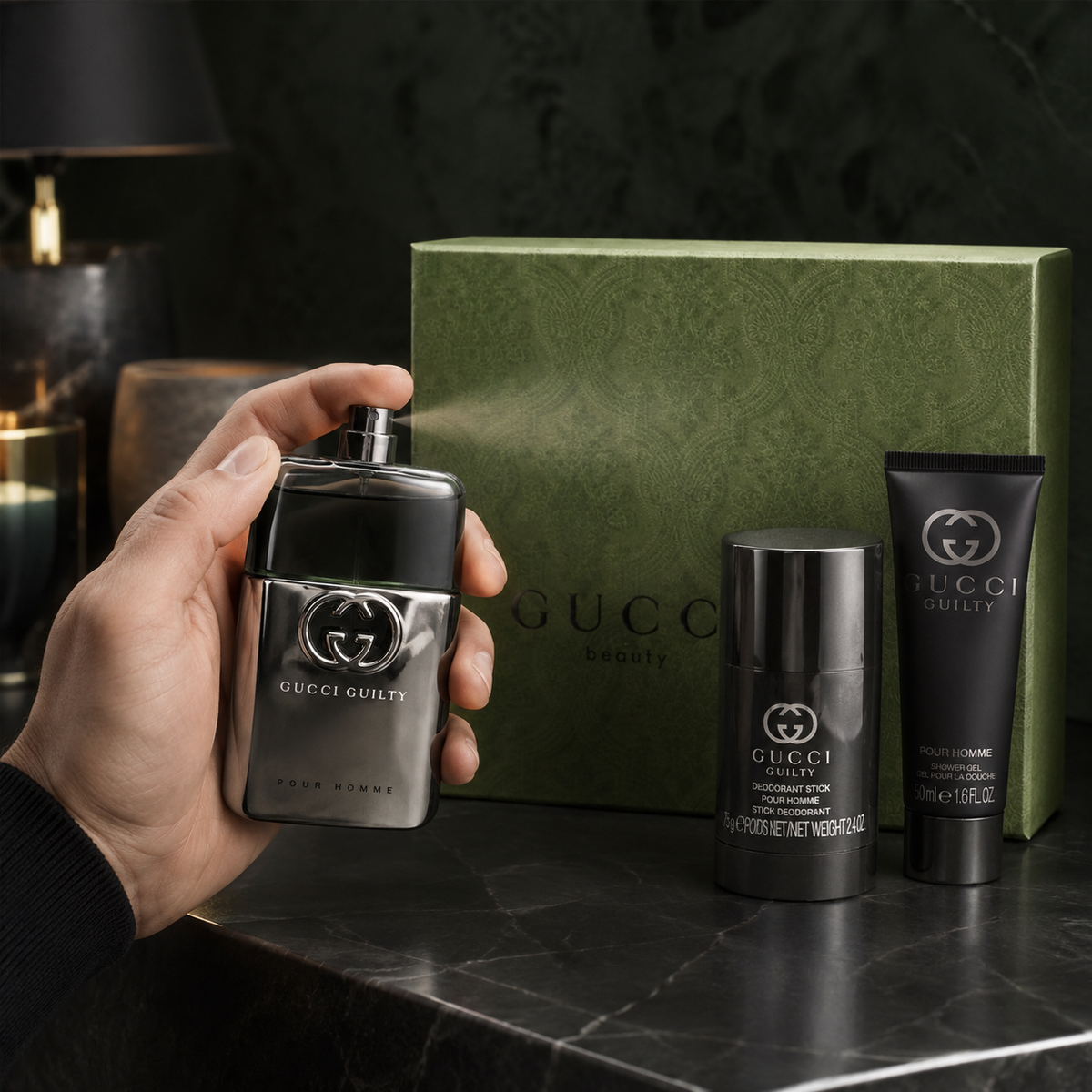 Gucci Guilty 3-Piece Gift Set for Men