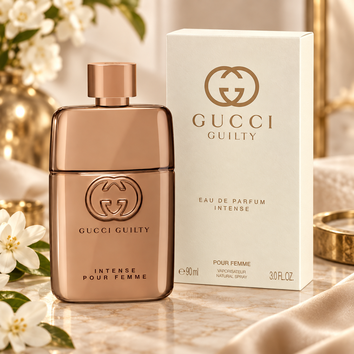 Gucci Guilty Pour Femme Eau de Parfum Intense for Women, 3.0 Ounce