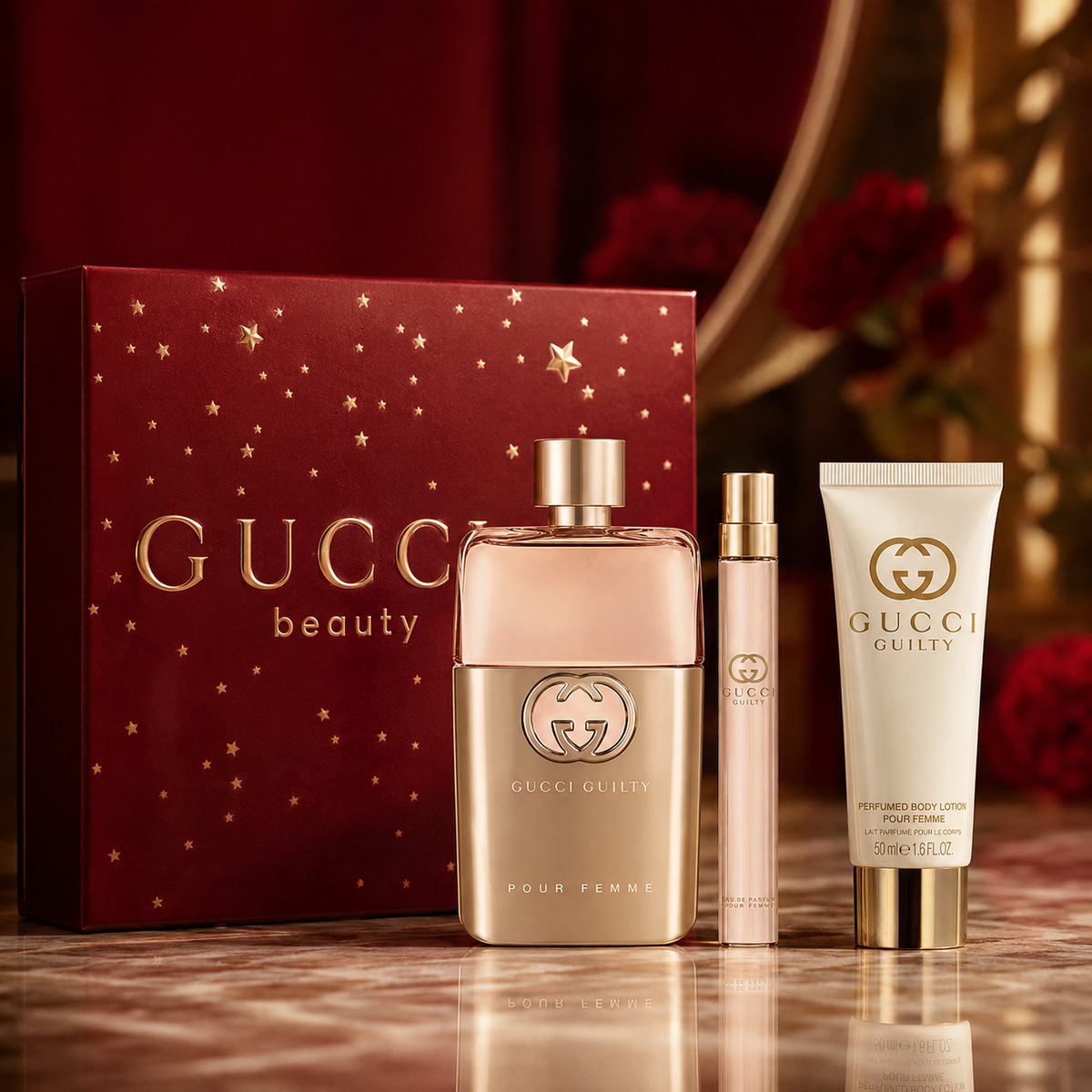 Gucci Guilty Eau de Parfum 3-Piece Gift Set for Women
