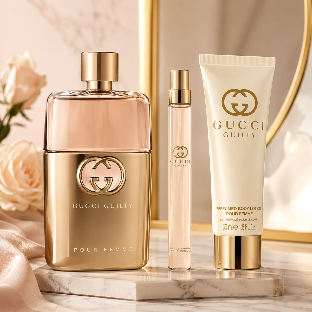 Gucci Guilty Eau de Parfum 3-Piece Gift Set for Women