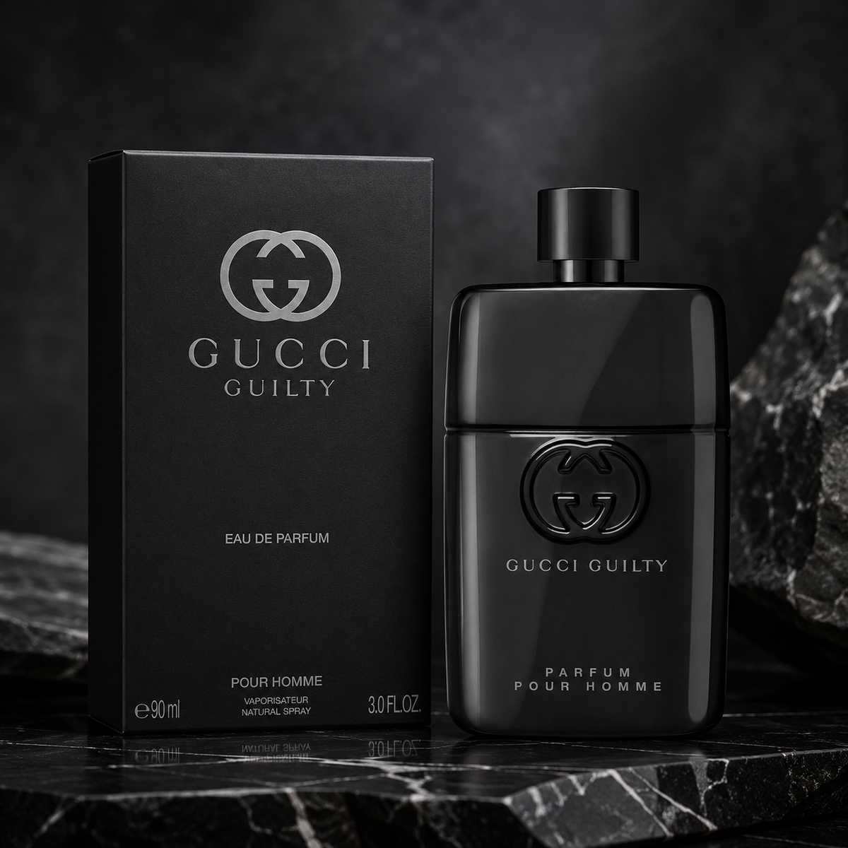 Gucci Guilty Pour Homme Eau de Parfum for Men 3.0 Ounce