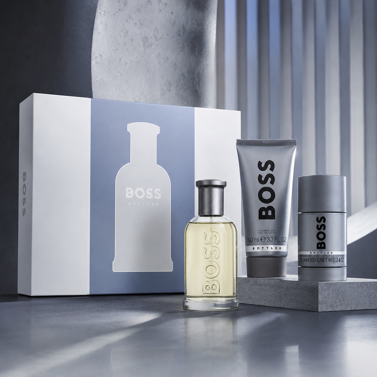 Hugo Boss Bottled 3-Piece Gift Set for Men