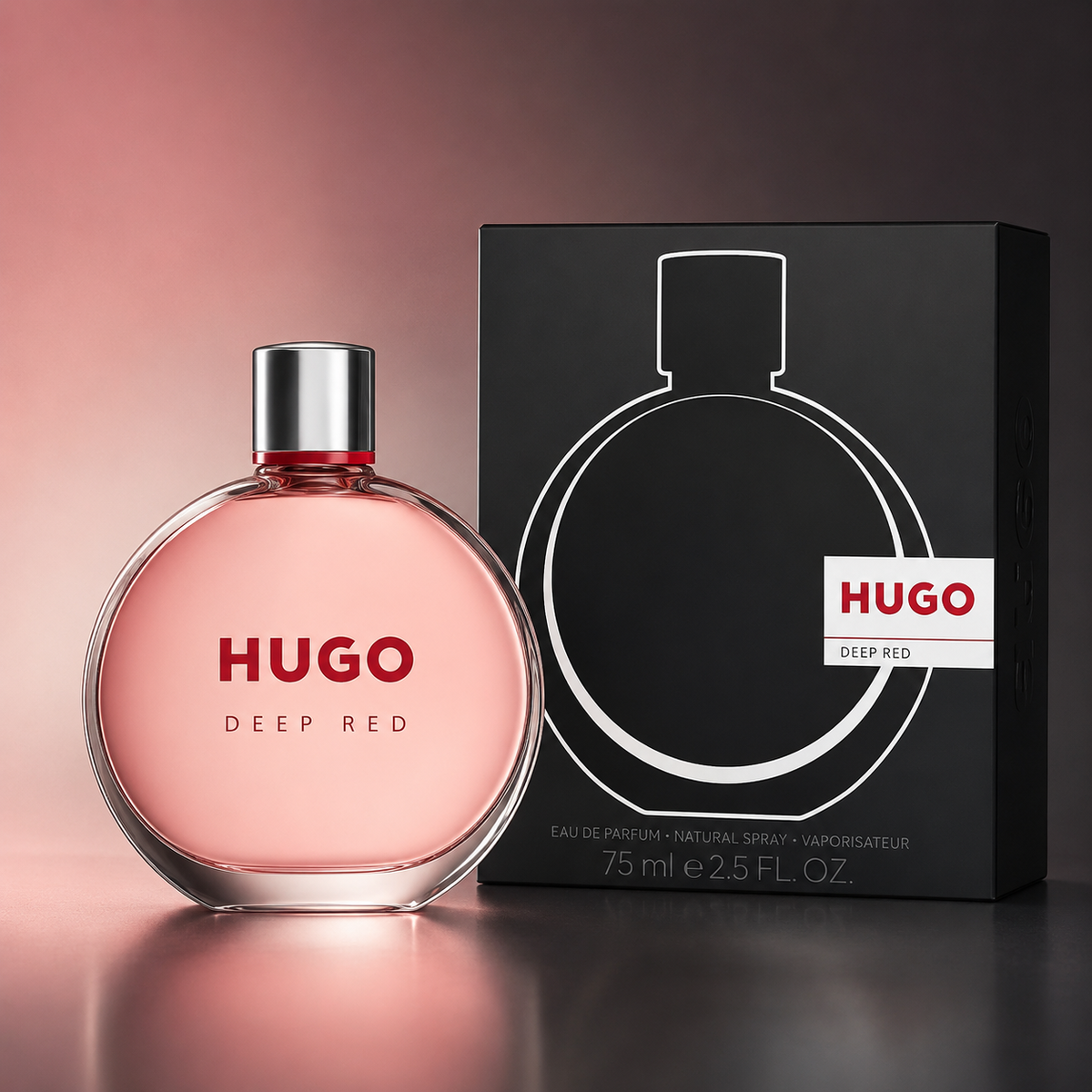 Hugo Boss Deep Red Eau de Parfum for Women 2.5 Ounce