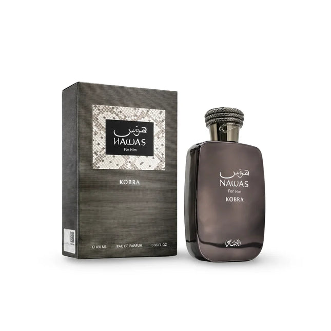 Rasasi Hawas Kobra Eau de Parfum Spray for Men 3.4 Ounce