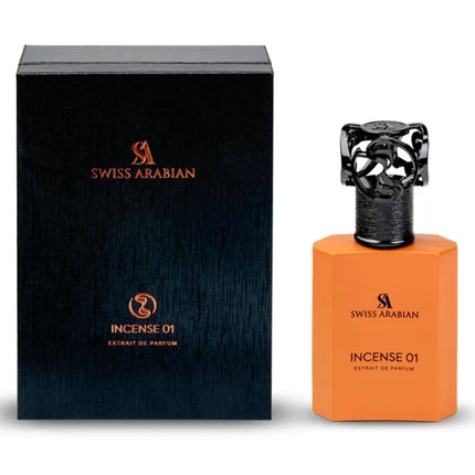 Swiss Arabian Incense 01 Extrait De Parfum For Unisex 1.70 Ounce