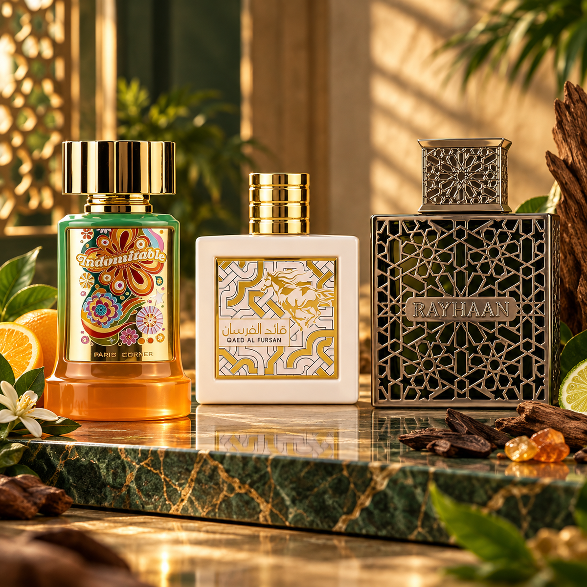 Indomitable & Lattafa Qaed Al Fursan Unlimited Bundle for Men, image 5