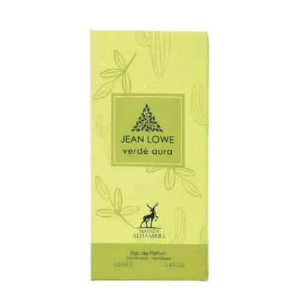 Maison Alhambra Jean Lowe Verde Aura Eau de Parfum Spray for Unisex 3.4 Ounce
