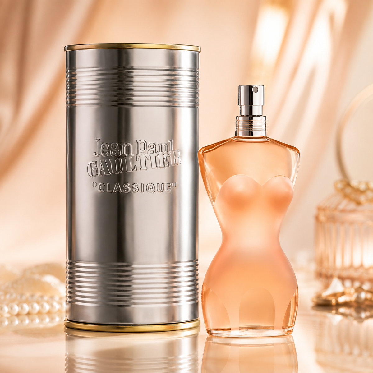 Jean Paul Gaultier Classique Eau de Toilette for Women 3.4 Ounce