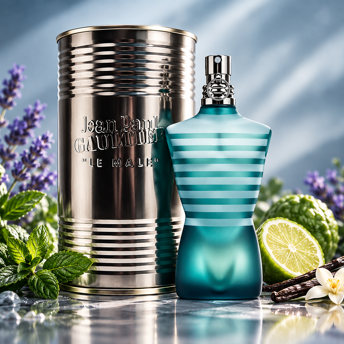 Jean Paul Gaultier Le Male Eau de Toilette for Men 2.5 Ounce
