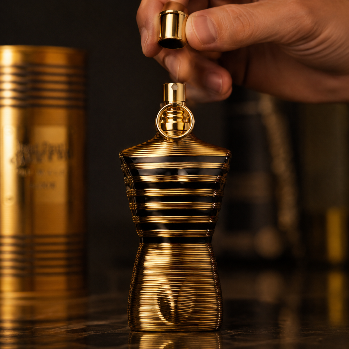 Jean Paul Gaultier Le Male Elixir Parfum for Men 2.5 Ounce
