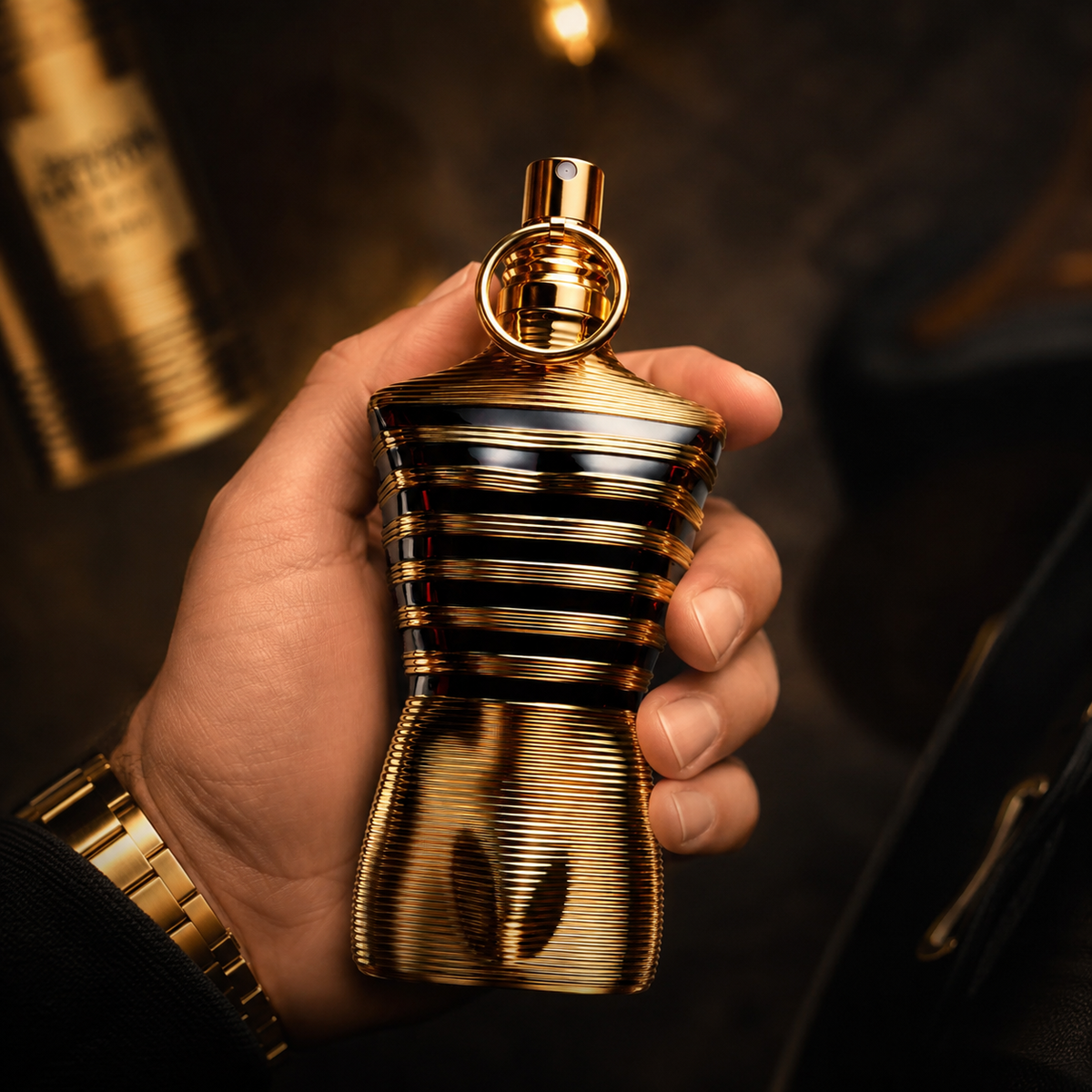 Jean Paul Gaultier Le Male Elixir Parfum for Men 2.5 Ounce