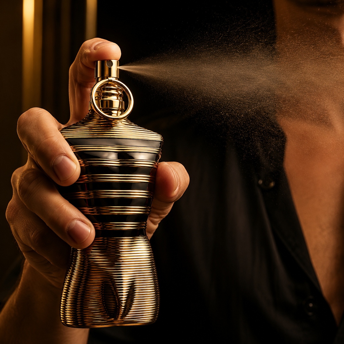Jean Paul Gaultier Le Male Elixir Parfum for Men 2.5 Ounce