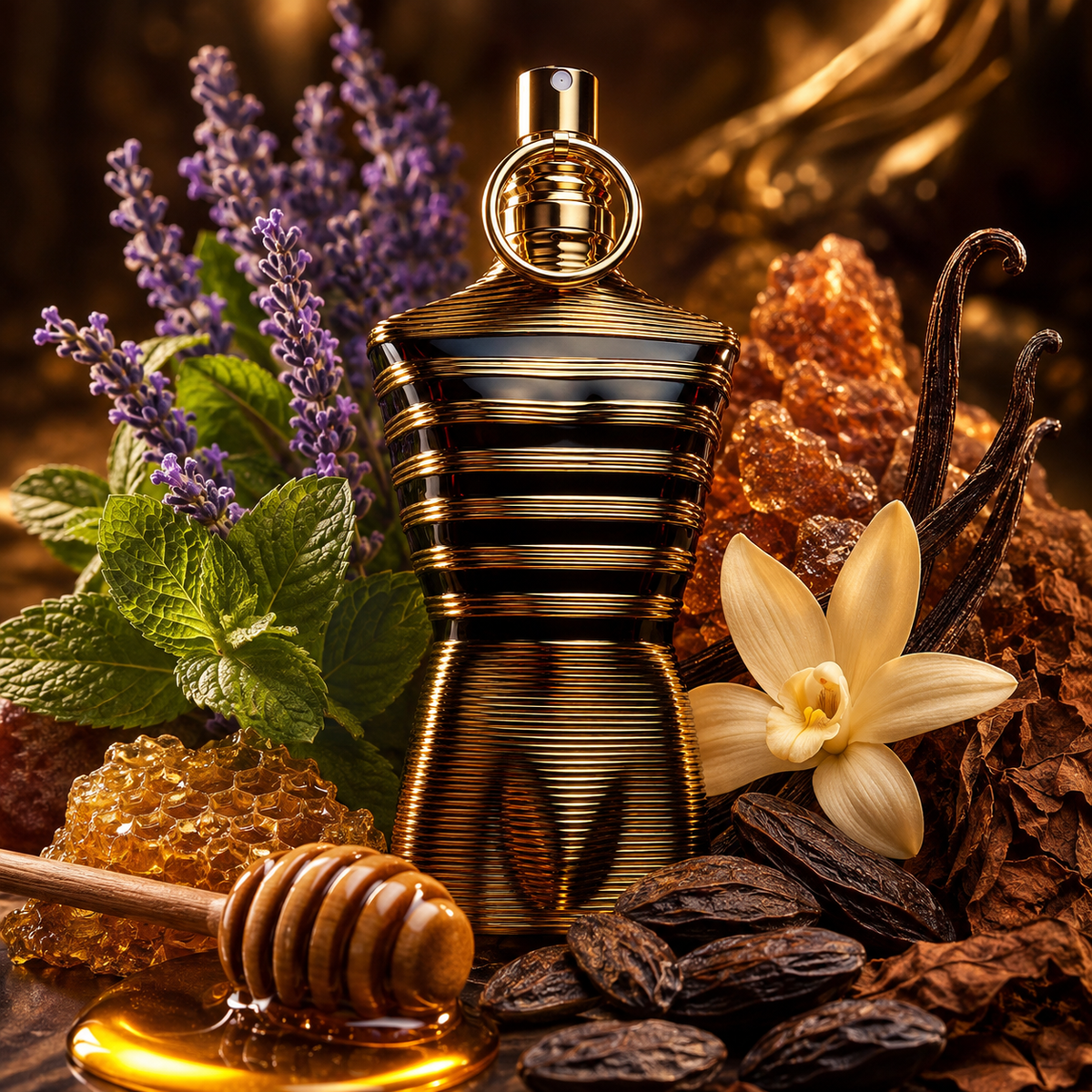 Jean Paul Gaultier Le Male Elixir Parfum for Men 2.5 Ounce
