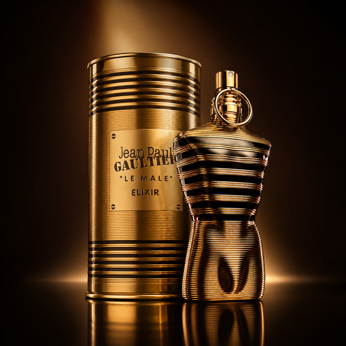 Jean Paul Gaultier Le Male Elixir Parfum for Men 2.5 Ounce
