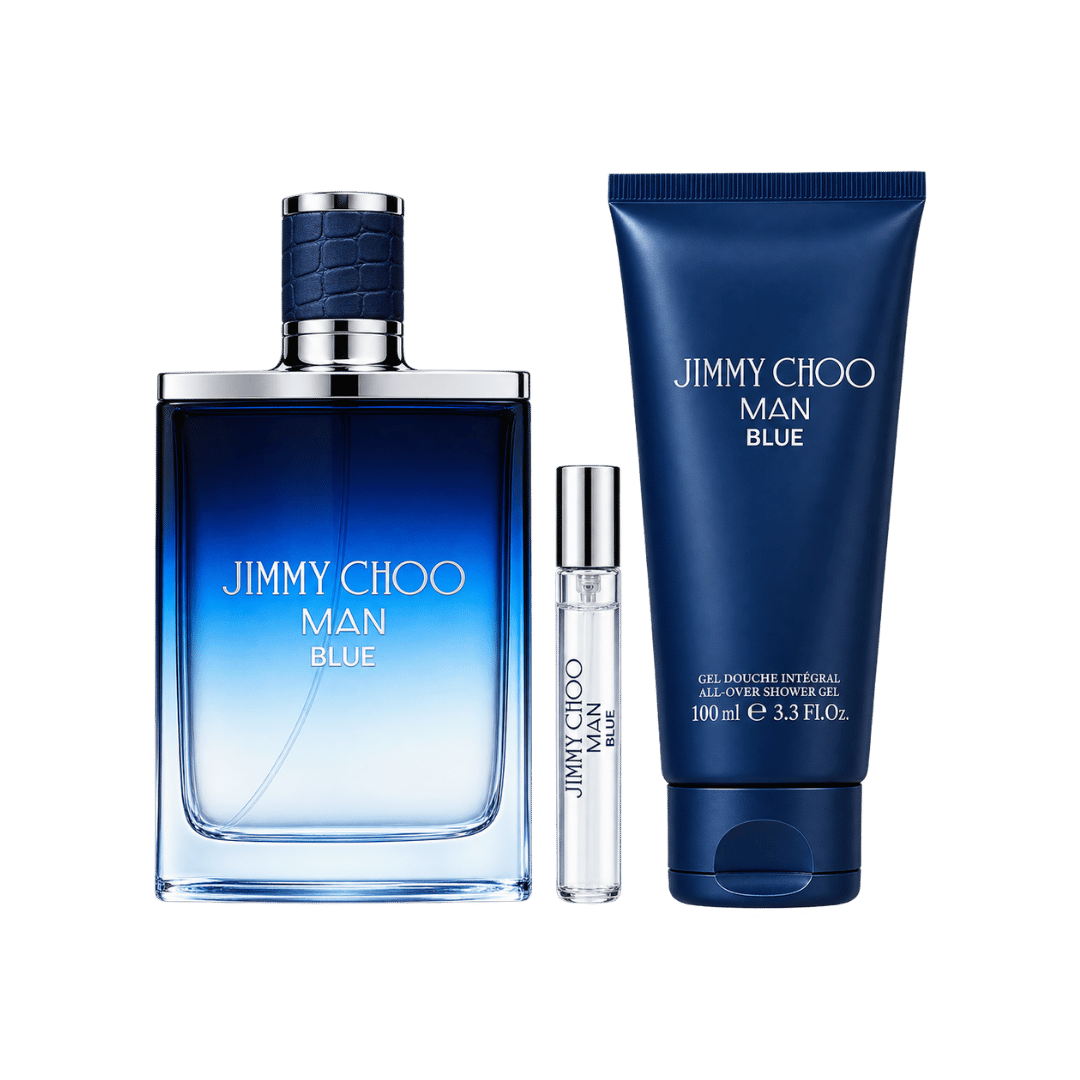 Jimmy Choo Man Blue 3-Piece Gift Set for Men