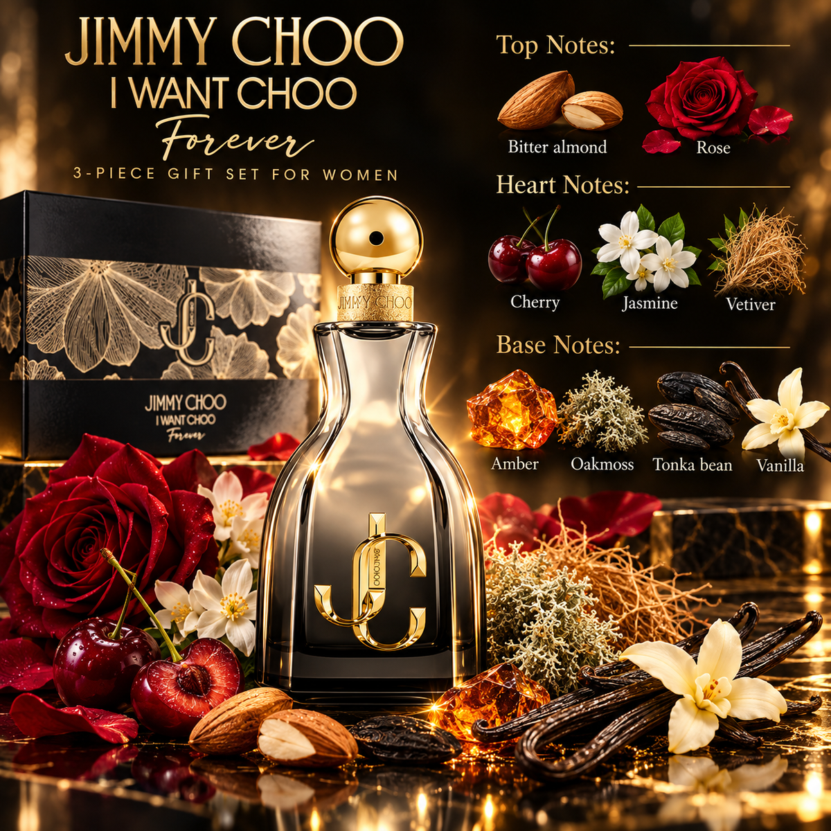 Jimmy Choo I Want Choo Forever 3-Piece Gift Set for Women