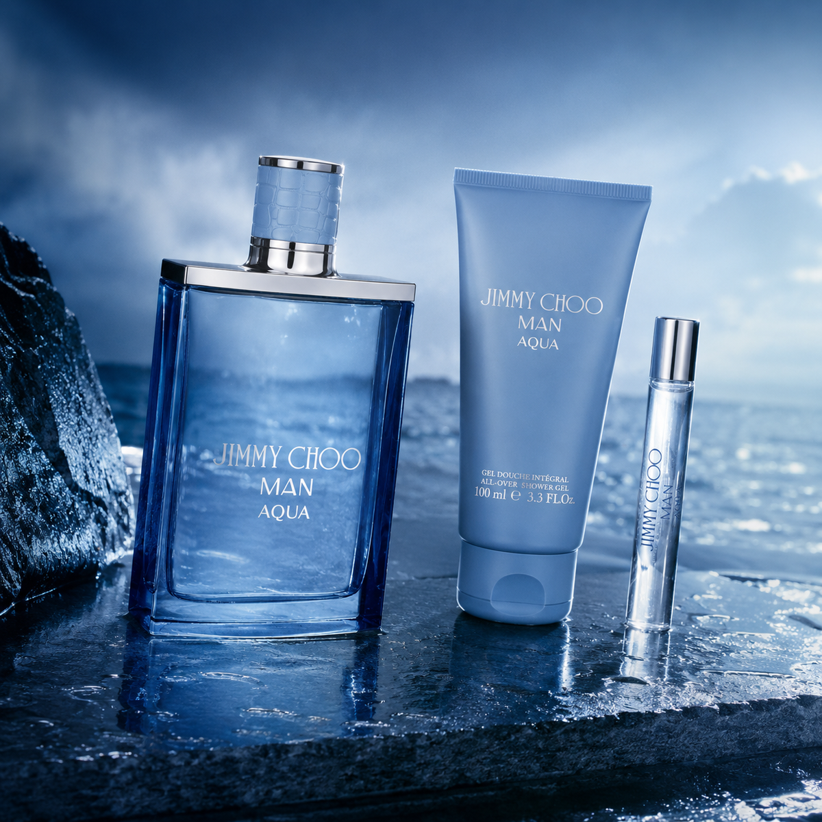 Jimmy Choo Man Aqua 3-Piece Gift Set for Men