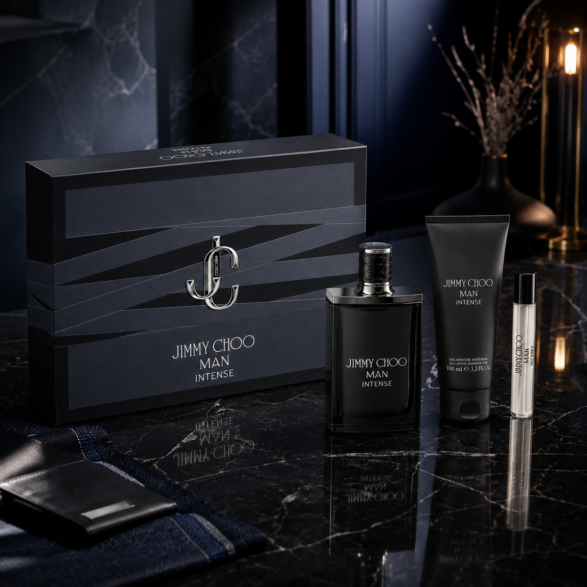 Jimmy Choo Man Intense 3-Piece Gift Set for Men
