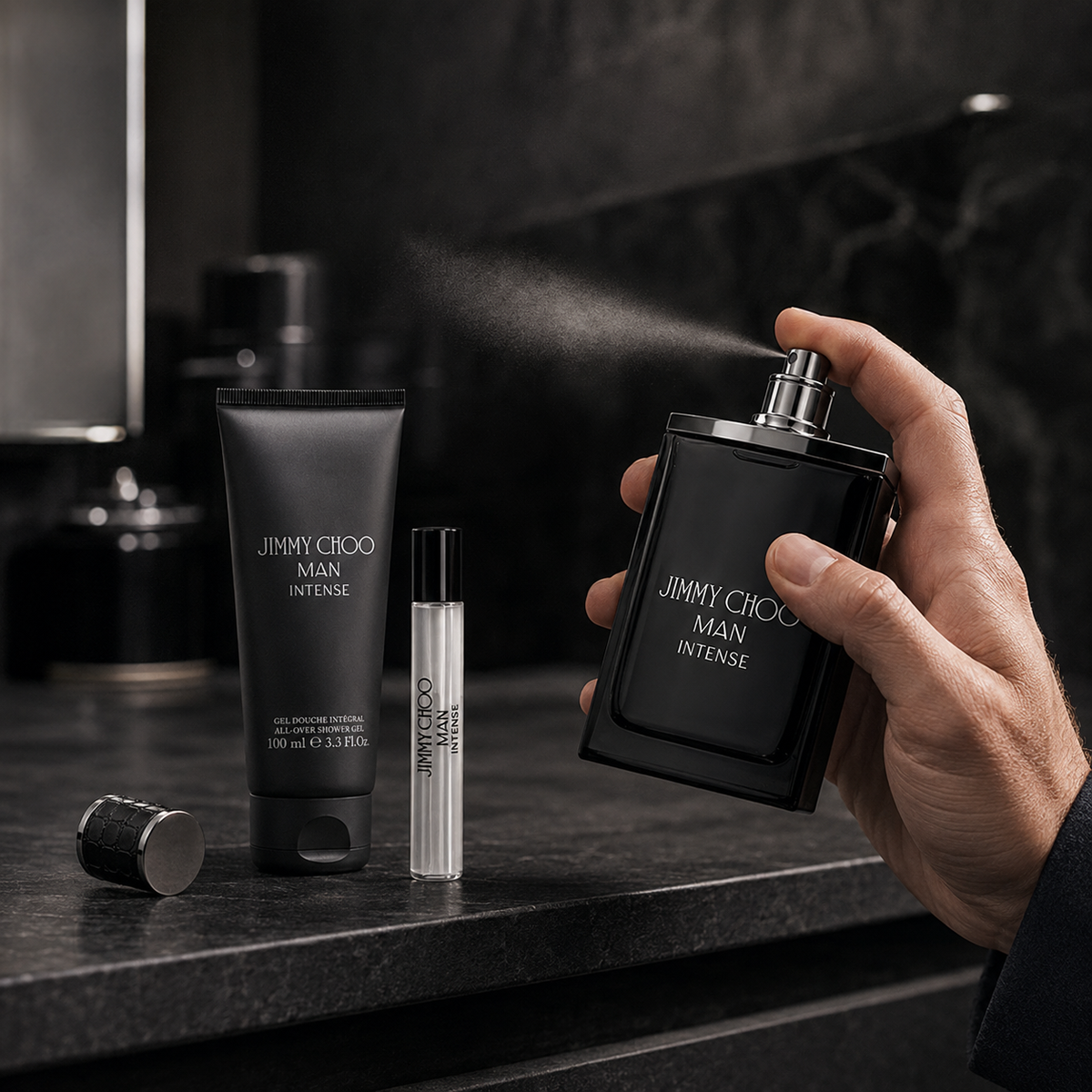 Jimmy Choo Man Intense 3-Piece Gift Set for Men