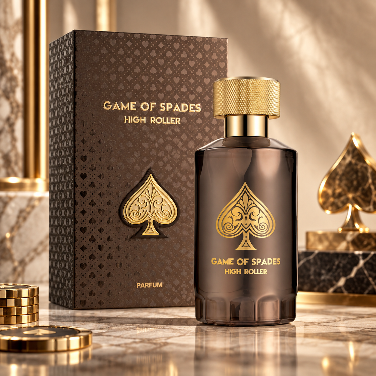 Jo Milano Game of Spades High Roller Parfum for Unisex 3.4 Ounce