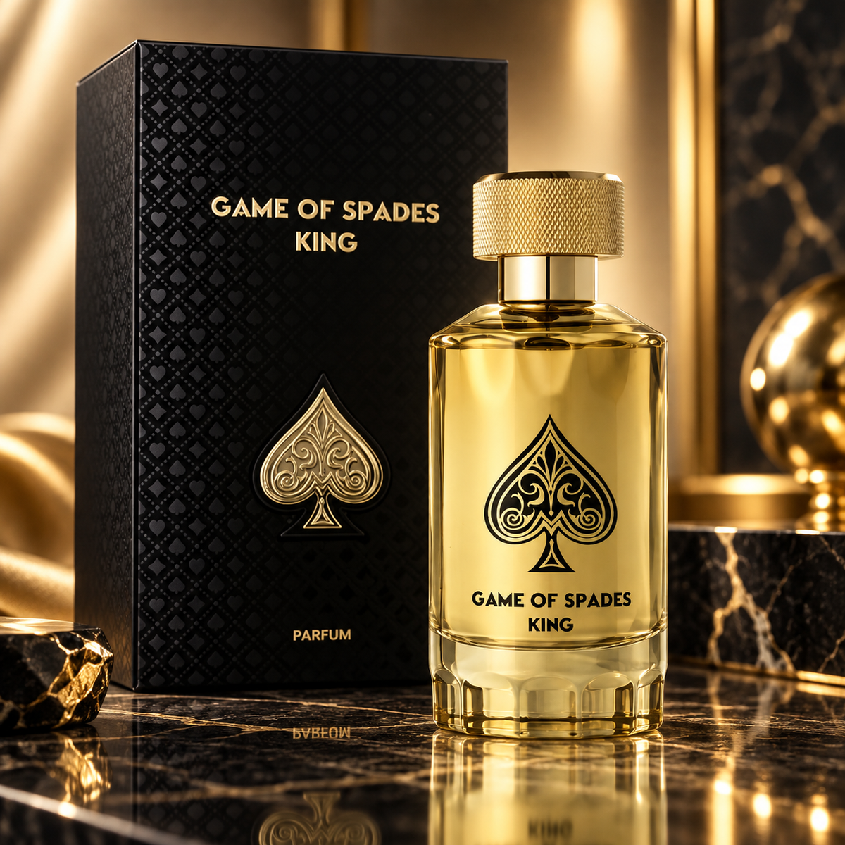 Jo Milano Game of Spades King Parfum for Unisex 3.4 Ounce